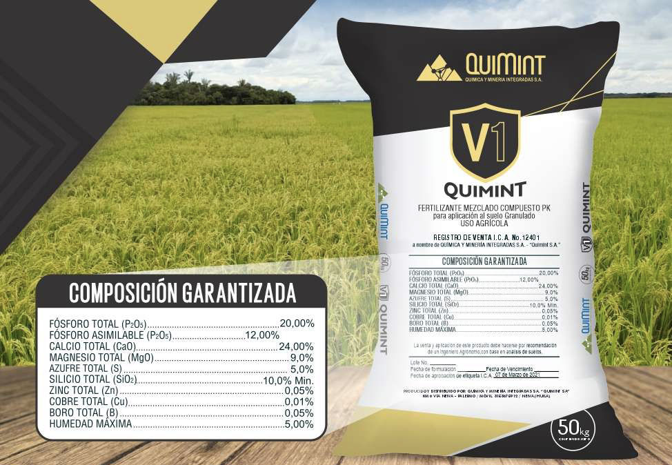 Fertilizante Quimint V1 1 pro quimintV1
